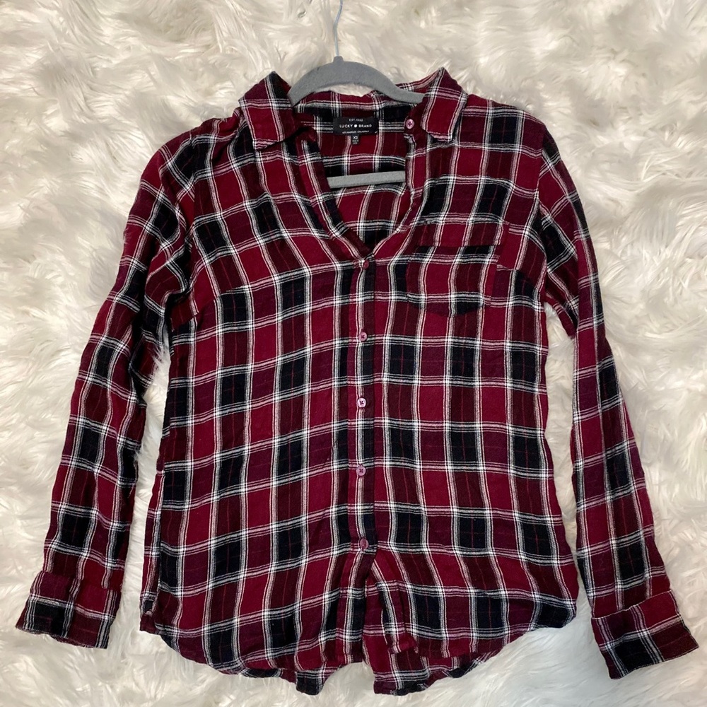 Lucky Brand plaid shirt